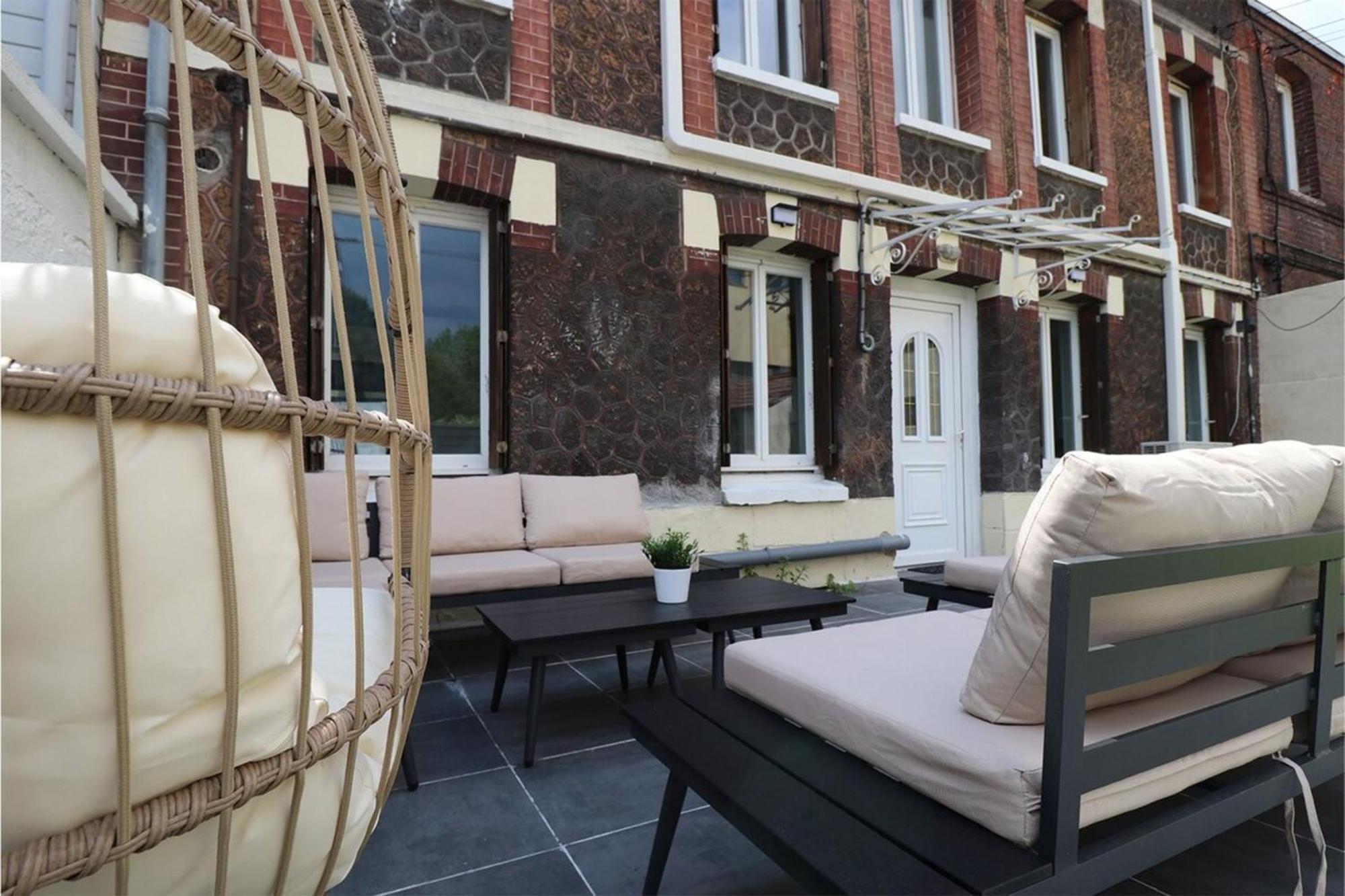Trixie Jolie Maison Avec Jardin Rouen Exterior foto
